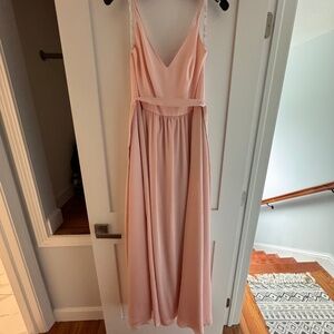 DB Studio Celebrate- light pink bridesmaid dress